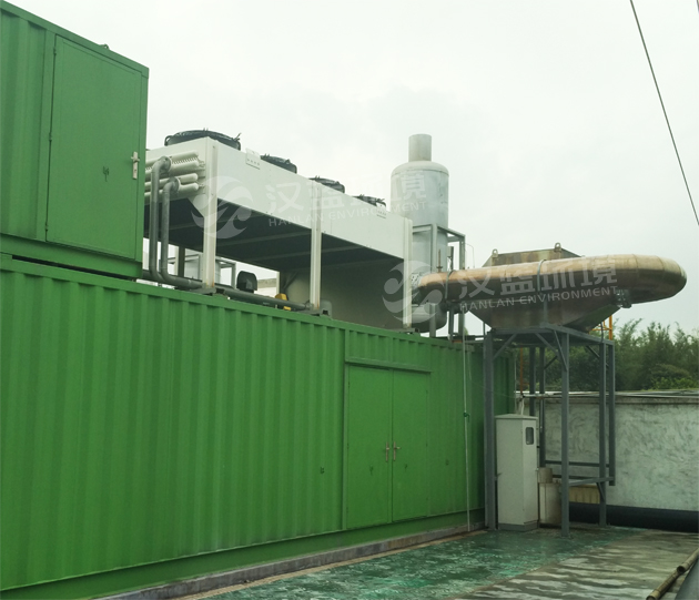 我司新一批發電機組尾氣凈化裝置在某電力公司安裝運行