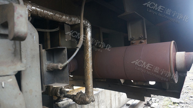 山西某鐵路部門從我司訂制軌道車尾氣處理設備