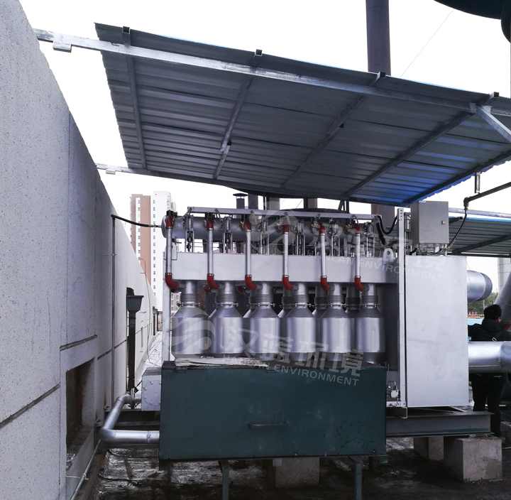 萬純柴油發動機測試臺架尾氣凈化設備 萬純柴油發動機測試臺架尾氣凈化設備