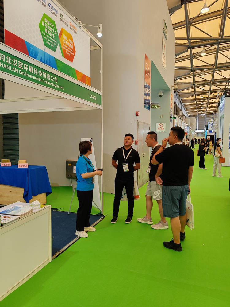 河北漢藍與新老客戶赴約2023中國（上海）國 際動力設備及發電機組展覽會