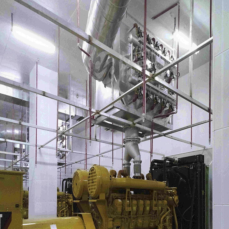 萬純柴油發電機組黑煙凈化器