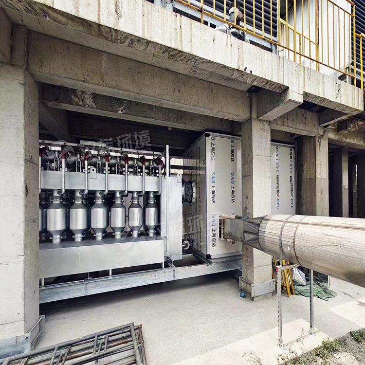 萬純測試臺架尾氣處理設備-汽油機測試臺尾氣凈化