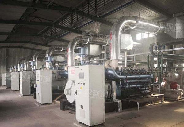 700KW*9臺瓦斯發(fā)電機組高溫?zé)煔釹CR脫硝系統(tǒng)